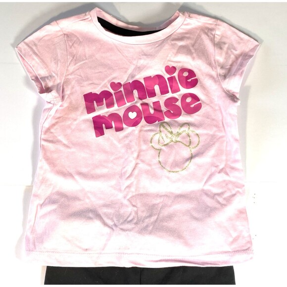 girl's minnie mouse outfit Disney Junior 4T toddlers shirt with matching pants - Picture 15 of 15